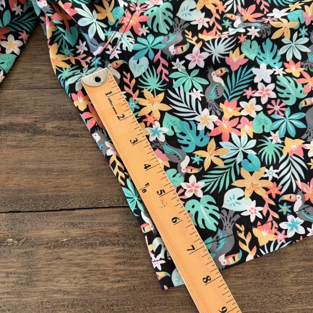 Chubbies Mens 2X Large Swim Trunks Shorts Tropical Toucan Floral Print 7